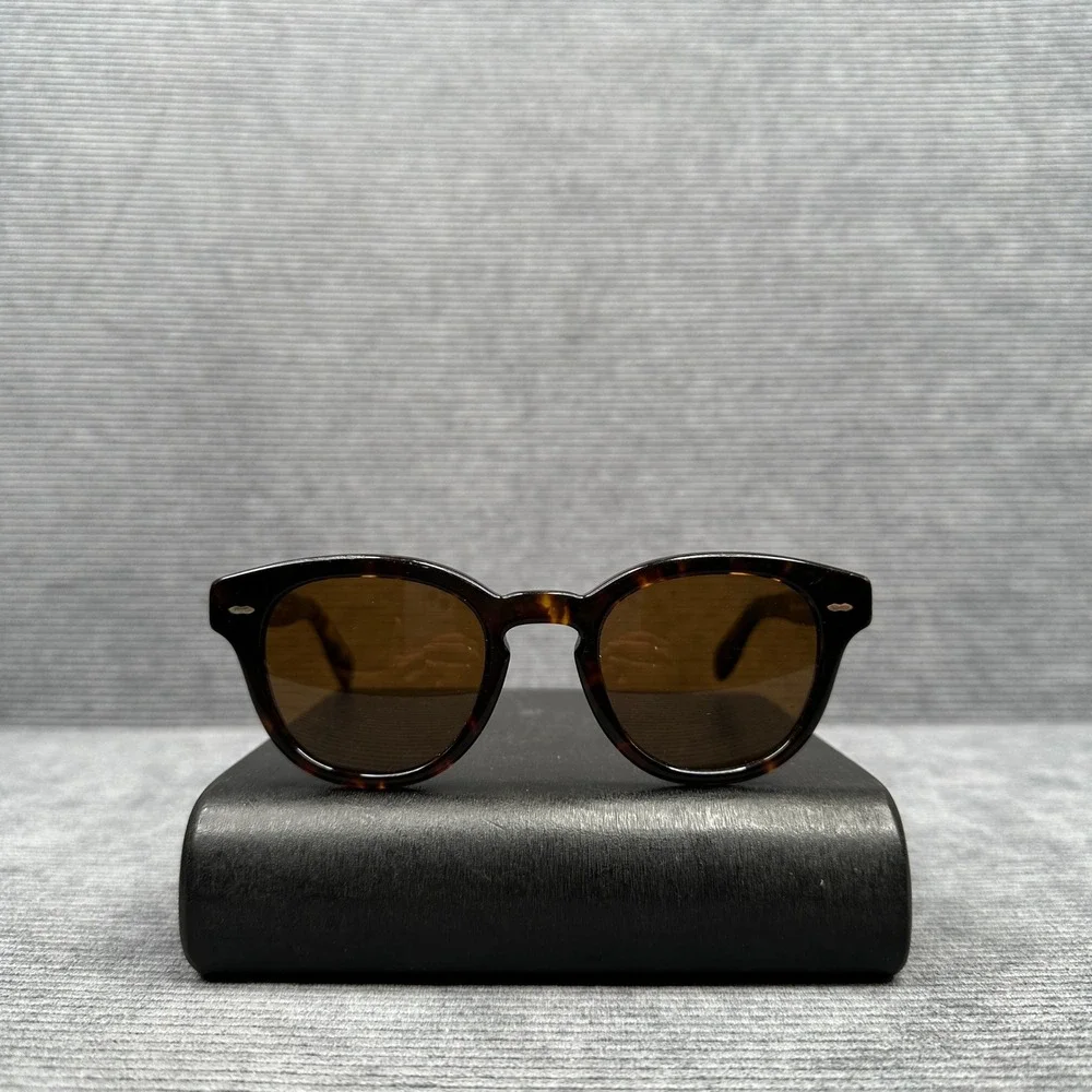 Oliver Peoples Cary Grant Sun Sunglasses Tortoise OV5413SU 165453 Italy 48mm